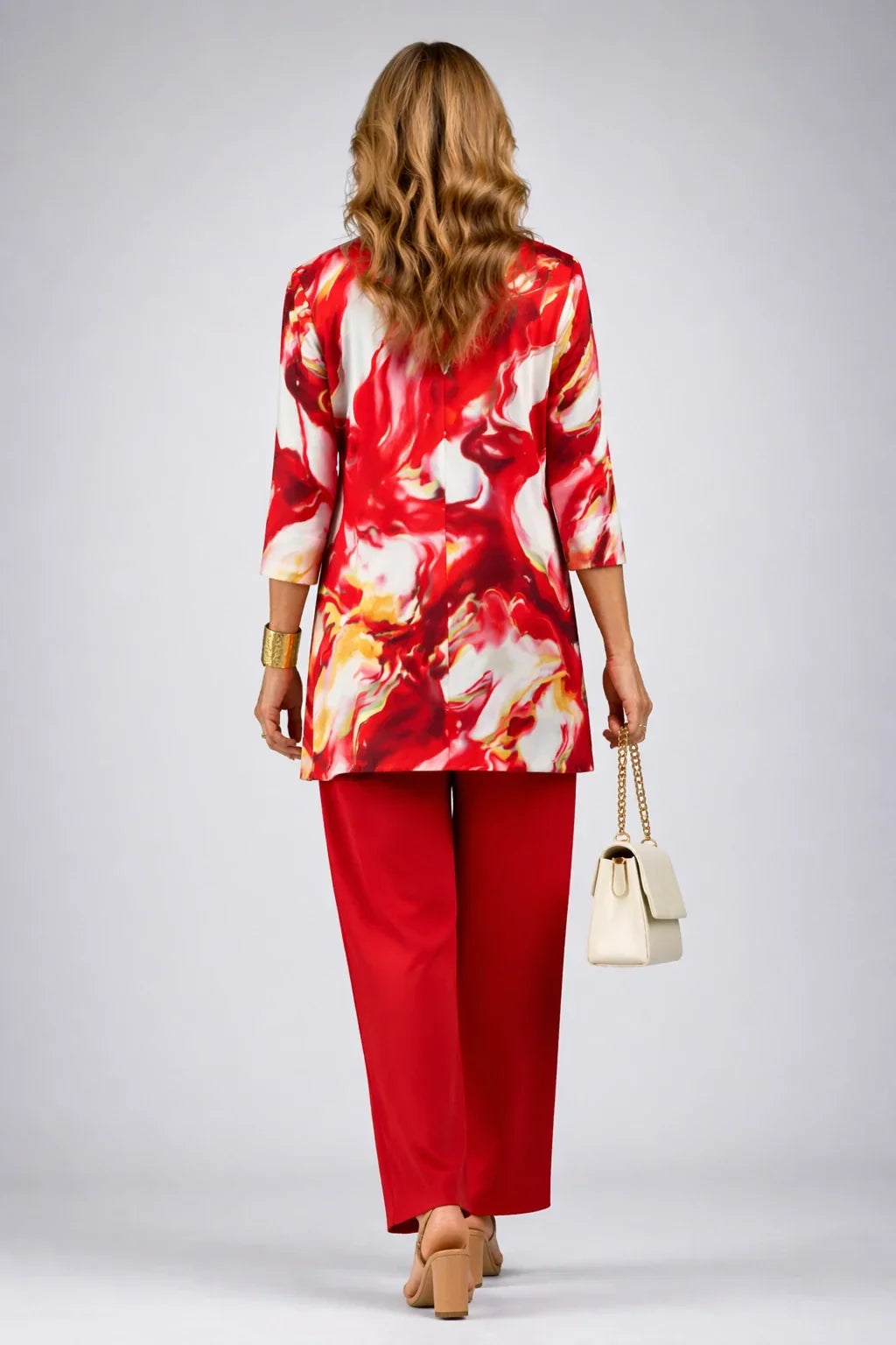 TEODORA | Completo 3 Pezzi Rosso