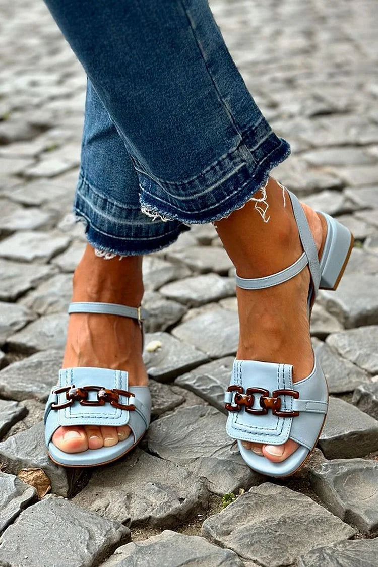 CATERINA™ | Sandali eleganti con tacco