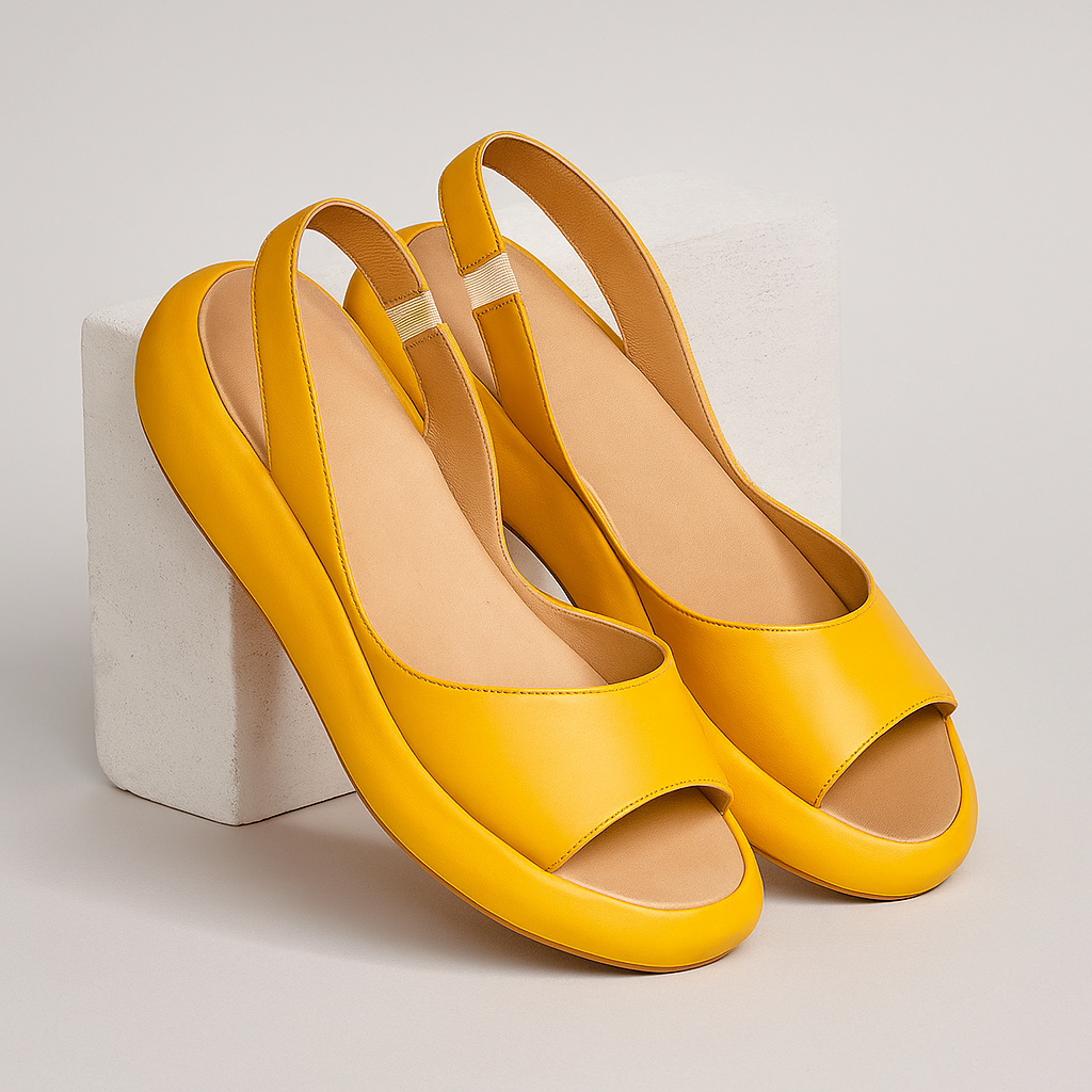 GIULIA™ | Sandali ortopedici con zeppa