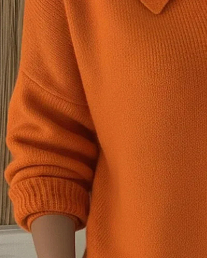 VELIA™ | Cardigan con Colletto a Camicia