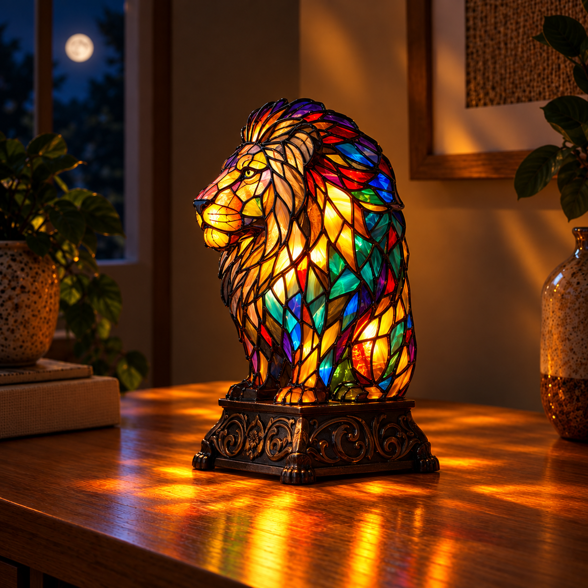SIMBA | Lampada LED a Forma di Leone