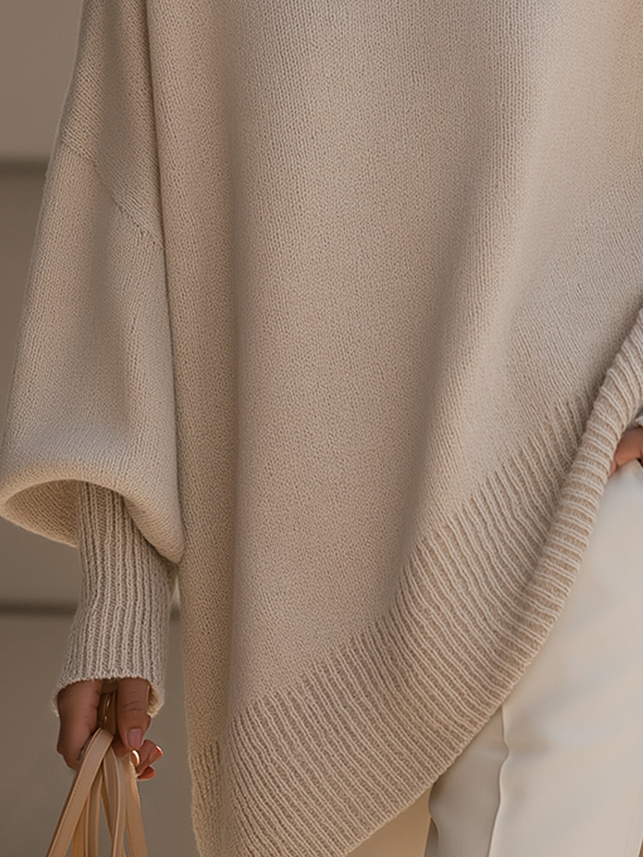 TOSCA™ | Maglione Oversize Morbido e Drappeggiato