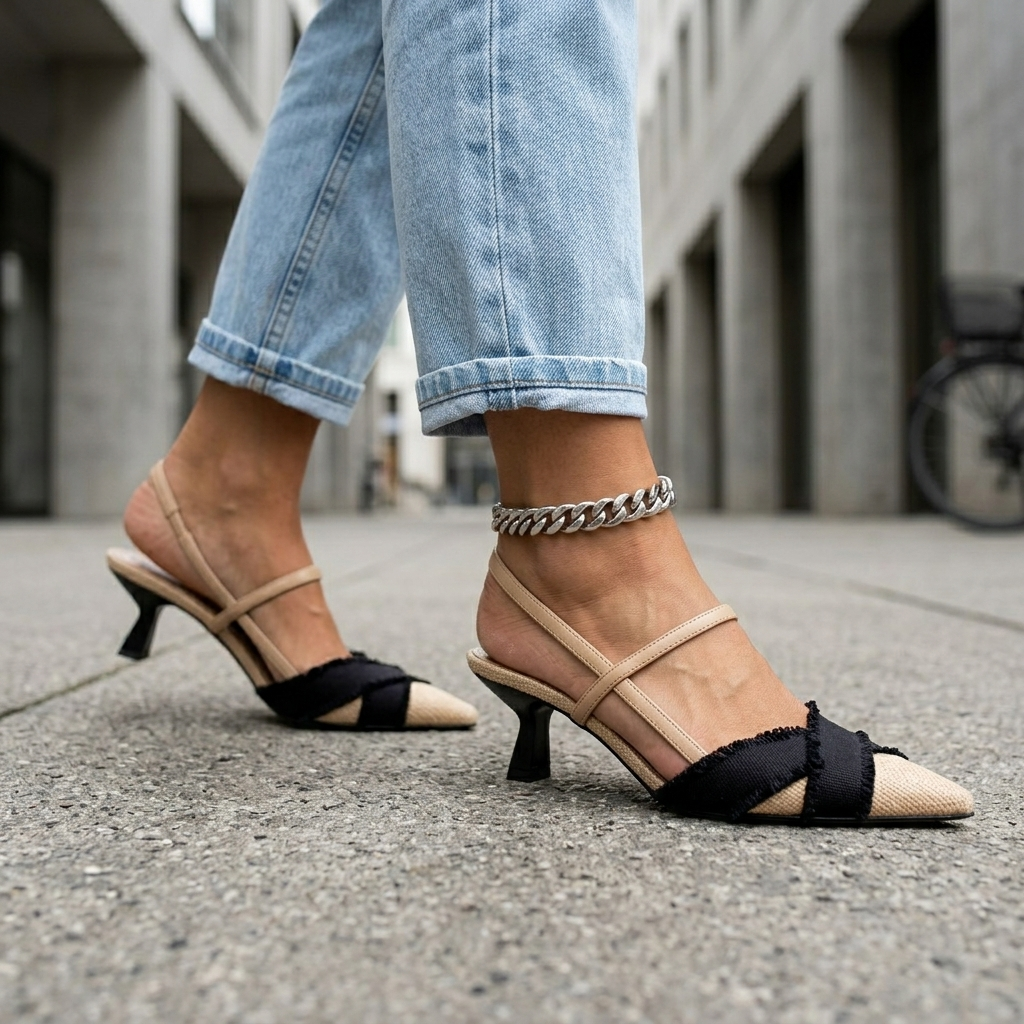 DONNA™ | BALLERINE CON TACCO APERTE