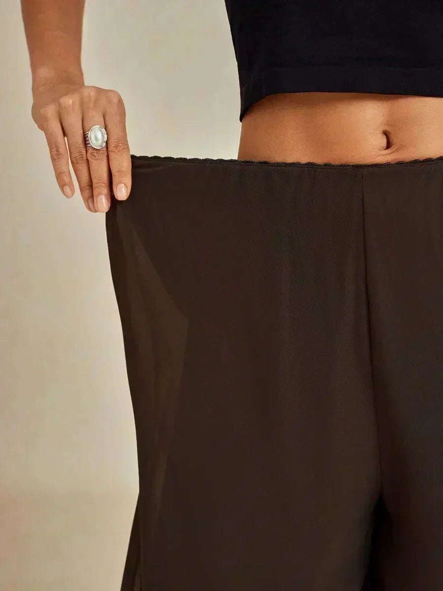 PANTALONI CARLA CHIFFON
