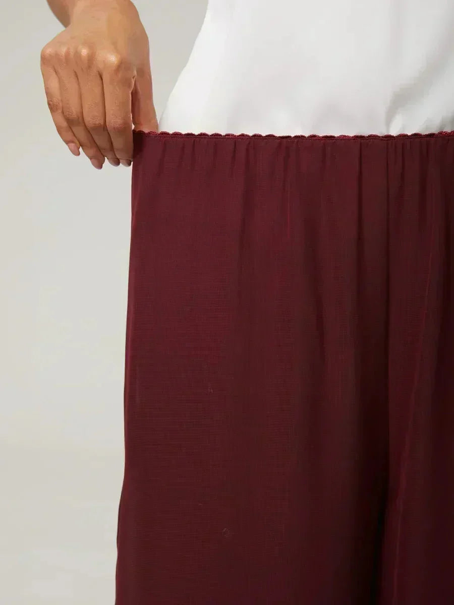 PANTALONI CARLA CHIFFON