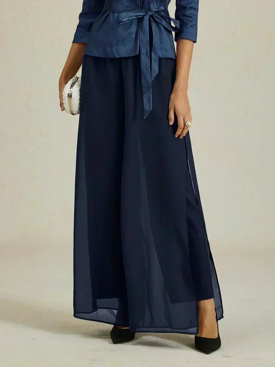 PANTALONI CARLA CHIFFON