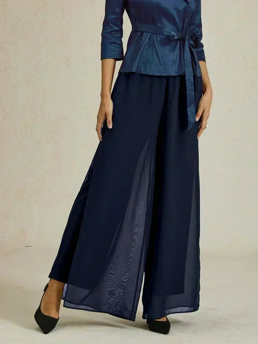 PANTALONI CARLA CHIFFON
