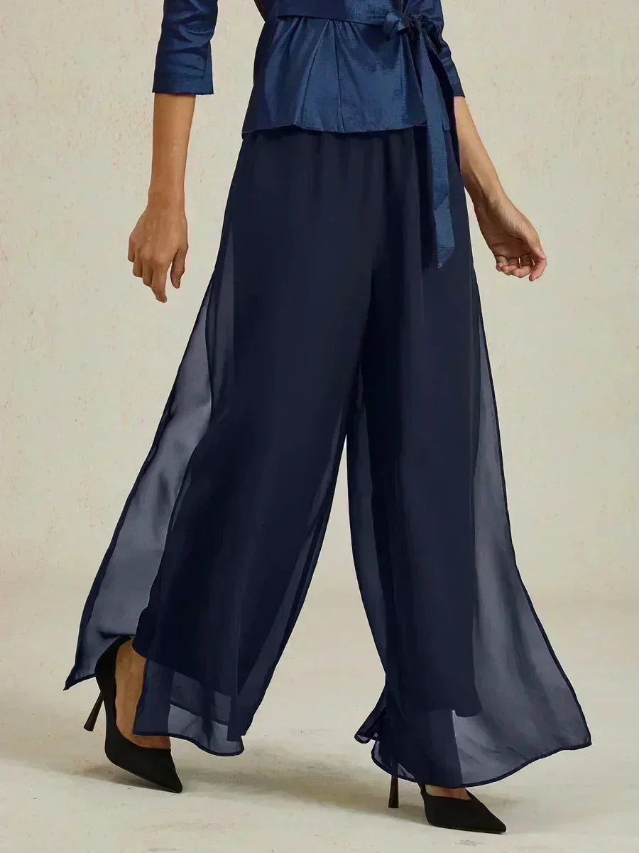 PANTALONI CARLA CHIFFON