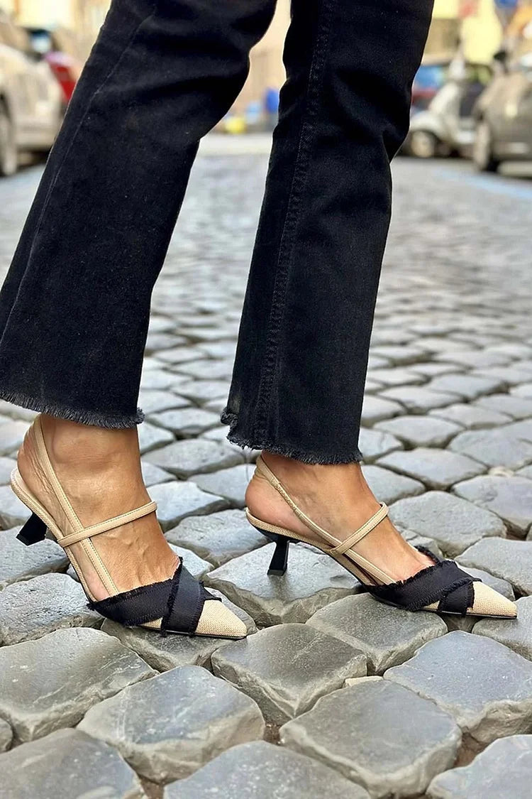 DONNA™ | BALLERINE CON TACCO APERTE