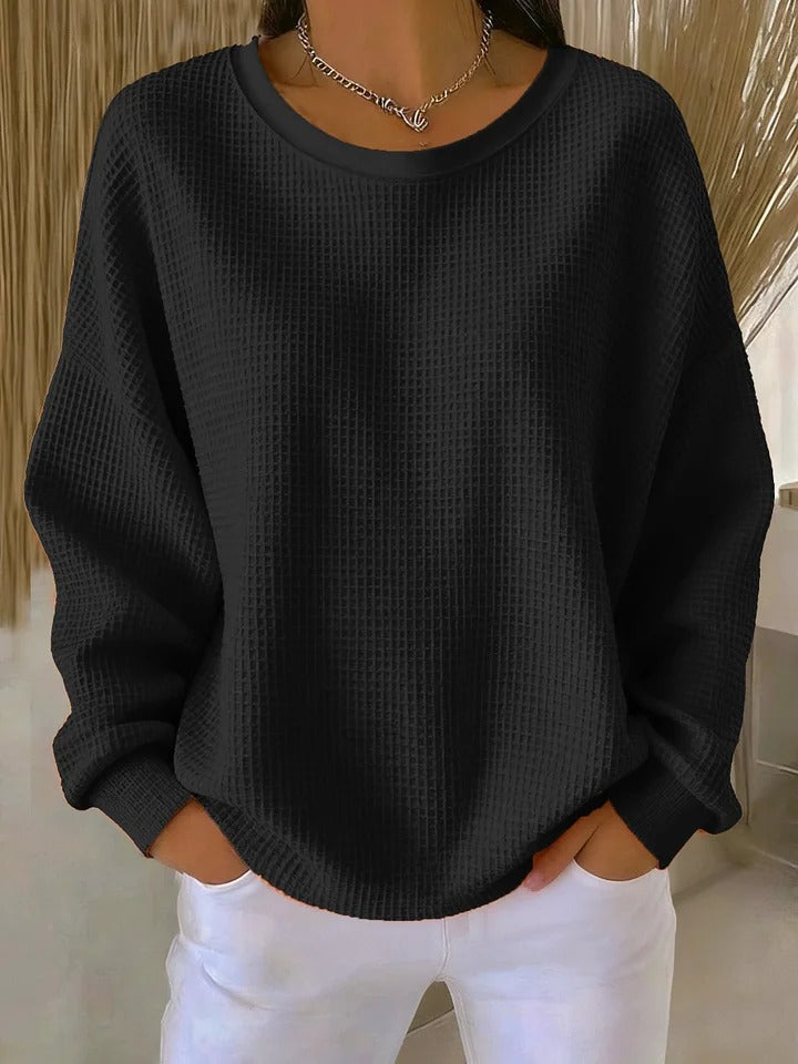 NUNZIA™ | Maglione in Rilievo Classico