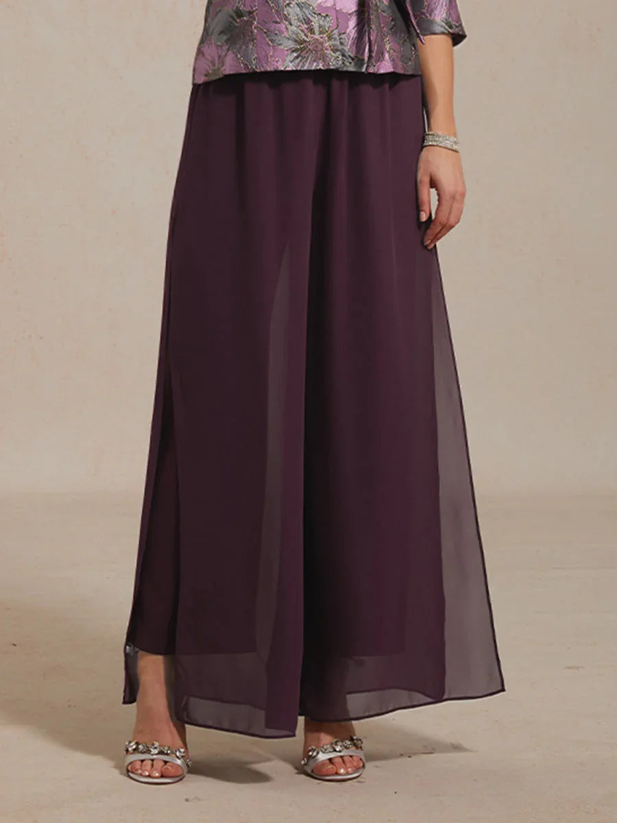 PANTALONI CARLA CHIFFON