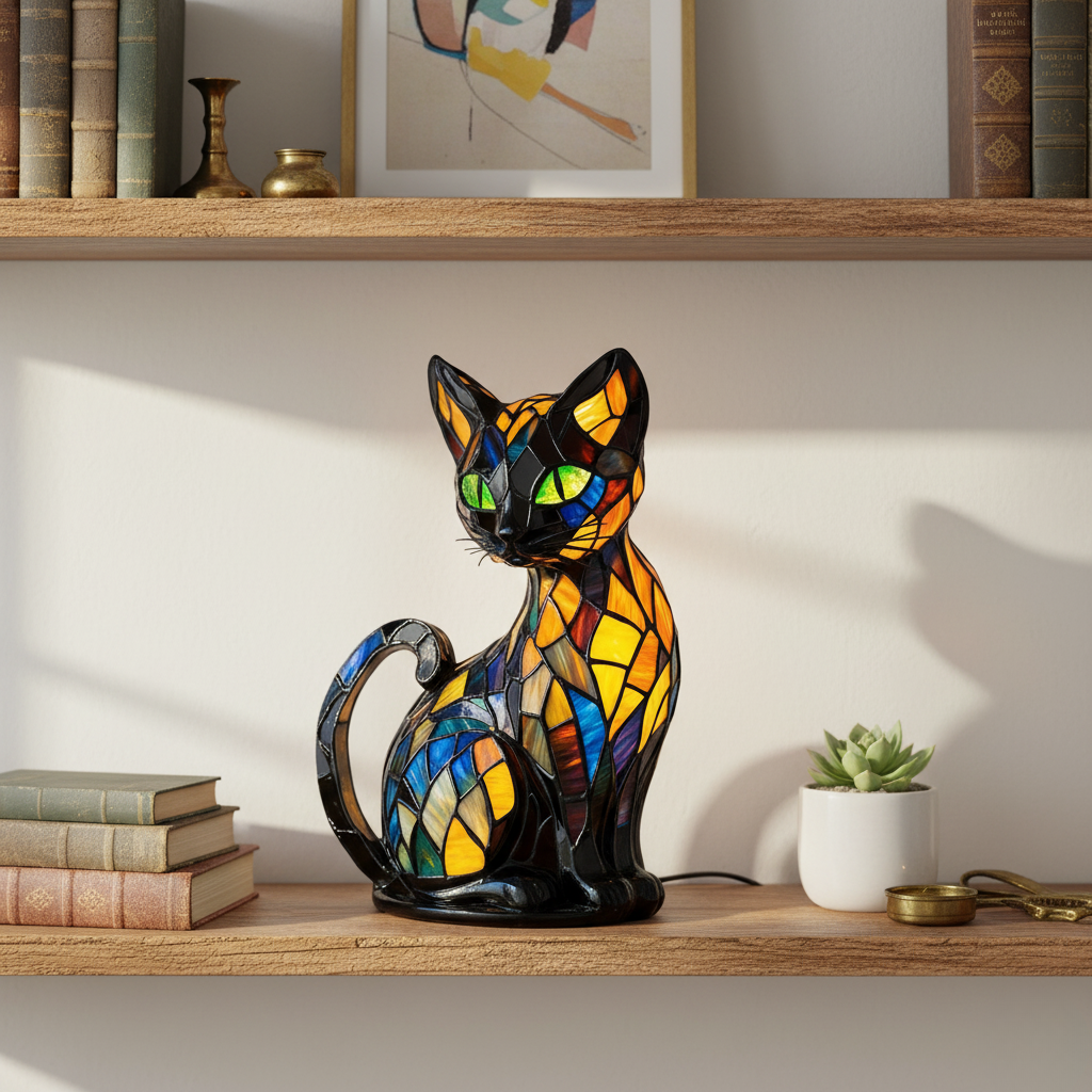 FELINA | Lampada LED a Forma di Gatto