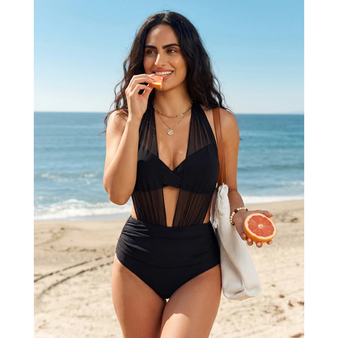 SABINE | BIKINI A VITA ALTA 2 IN 1 CON EFFETTO CONTENITIVO