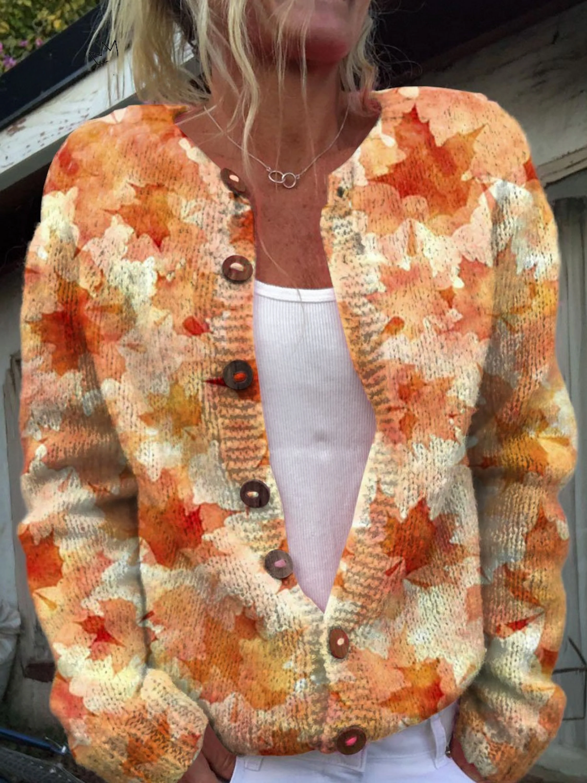 LORENA™ | Cardigan Vintage in Calda Maglia