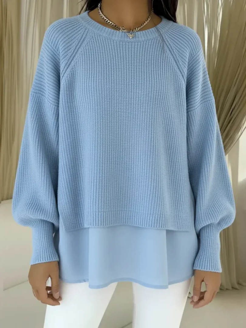 GRAZIA™ | Maglione Effetto Due Pezzi