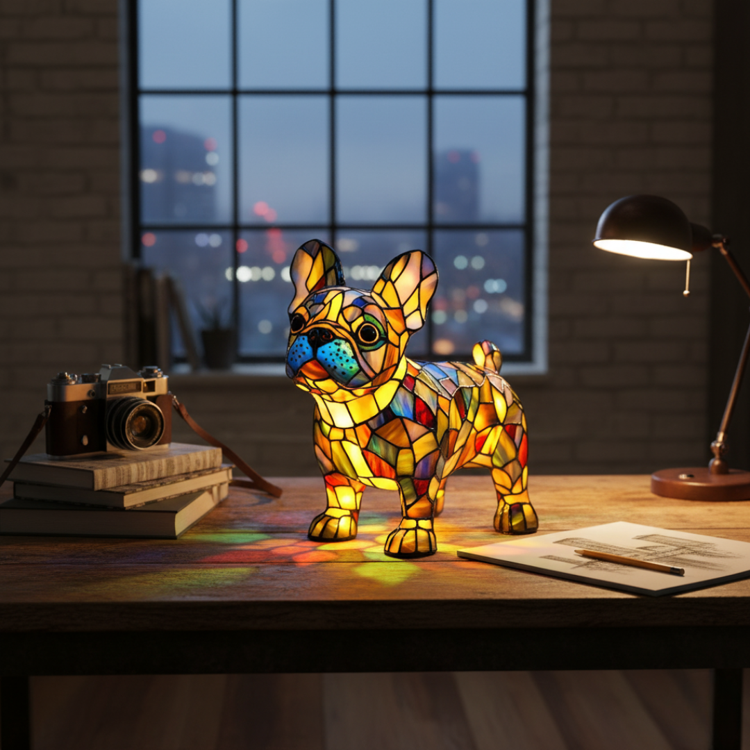 FRENCHIE | Lampada LED Bulldog Francese