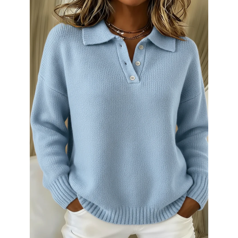 MARINELLA™ | Maglione Polo Morbido