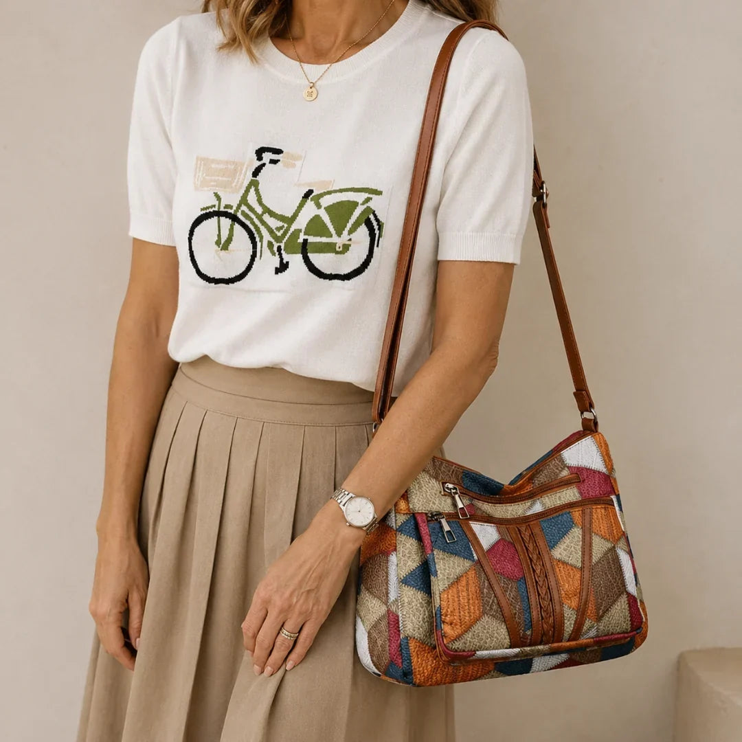 Nella | Borsa patchwork