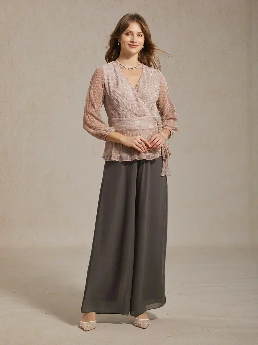 PANTALONI CARLA CHIFFON