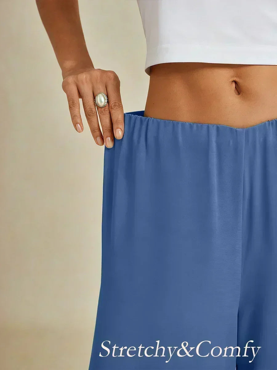 PANTALONI CARLA CHIFFON