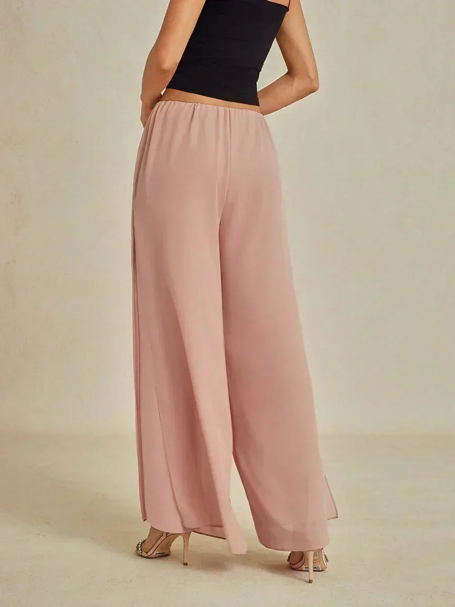 PANTALONI CARLA CHIFFON
