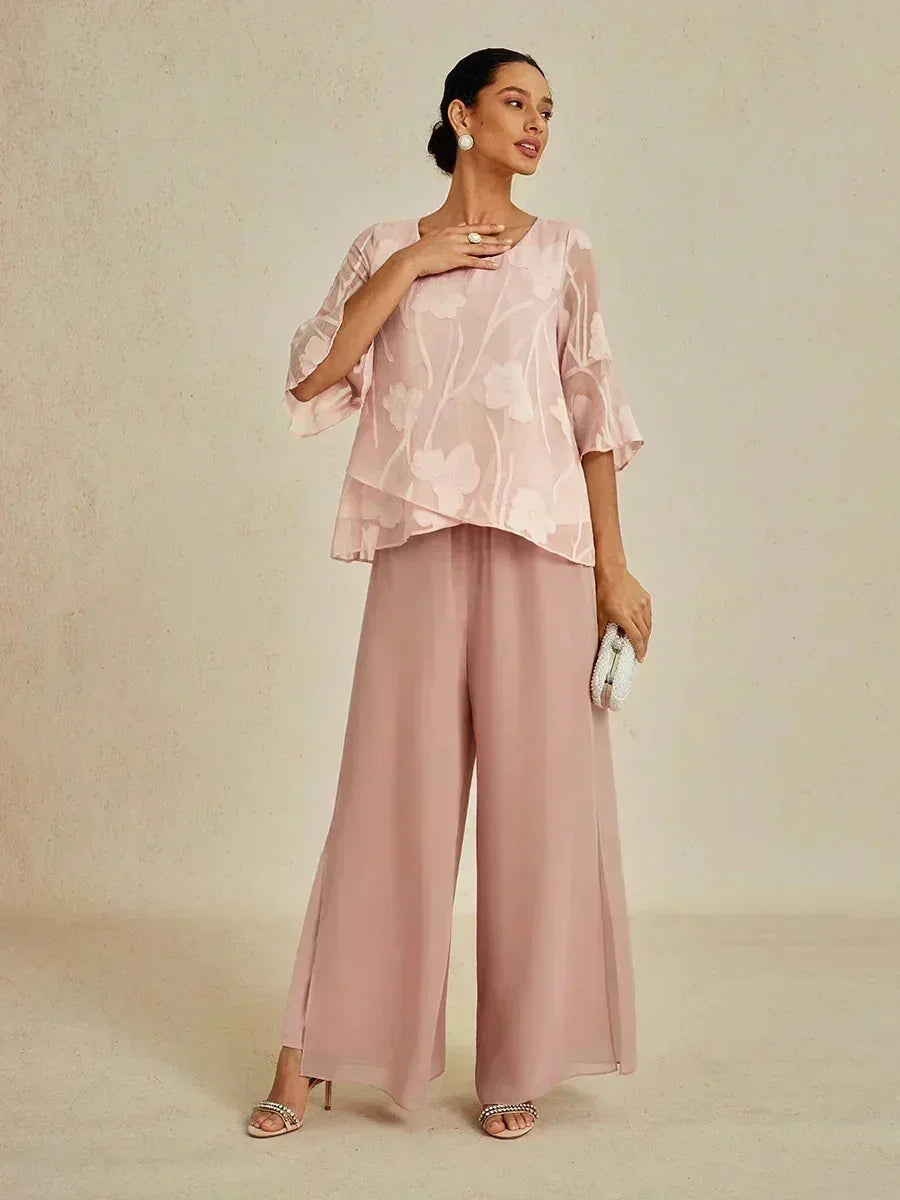 PANTALONI CARLA CHIFFON