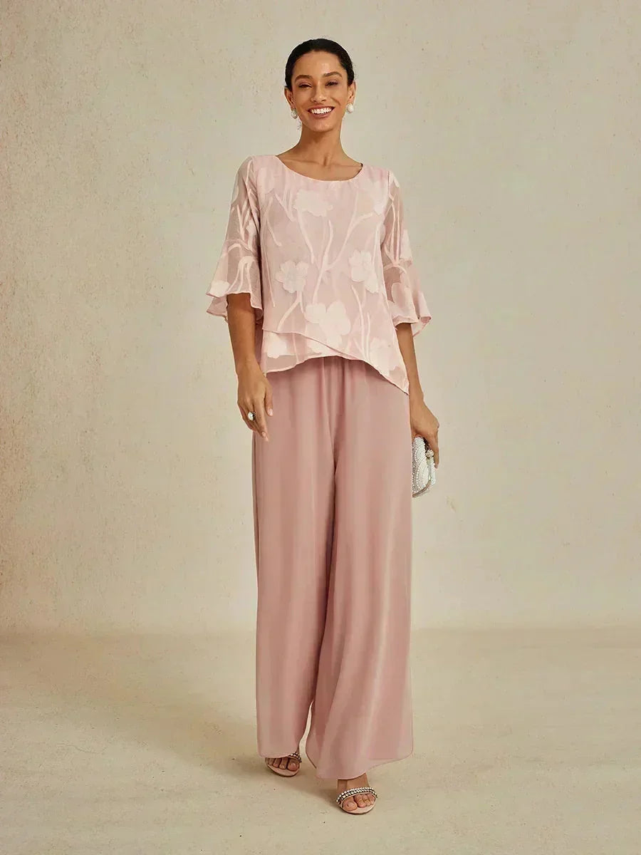 PANTALONI CARLA CHIFFON