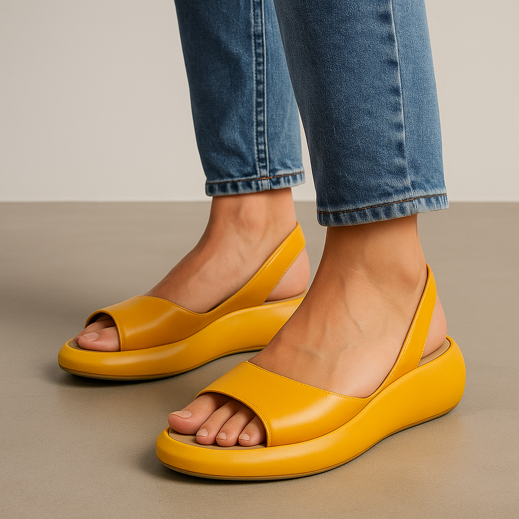 GIULIA™ | Sandali ortopedici con zeppa