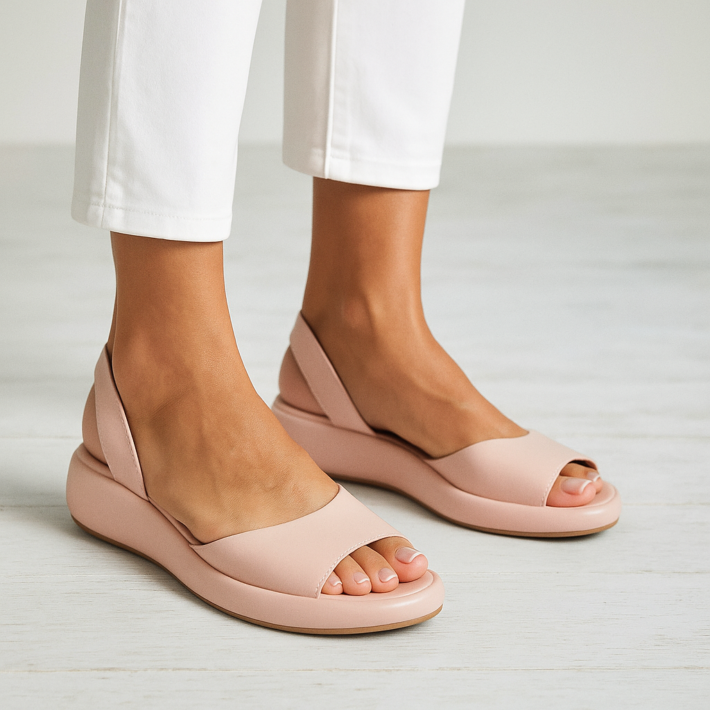 GIULIA™ | Sandali ortopedici con zeppa