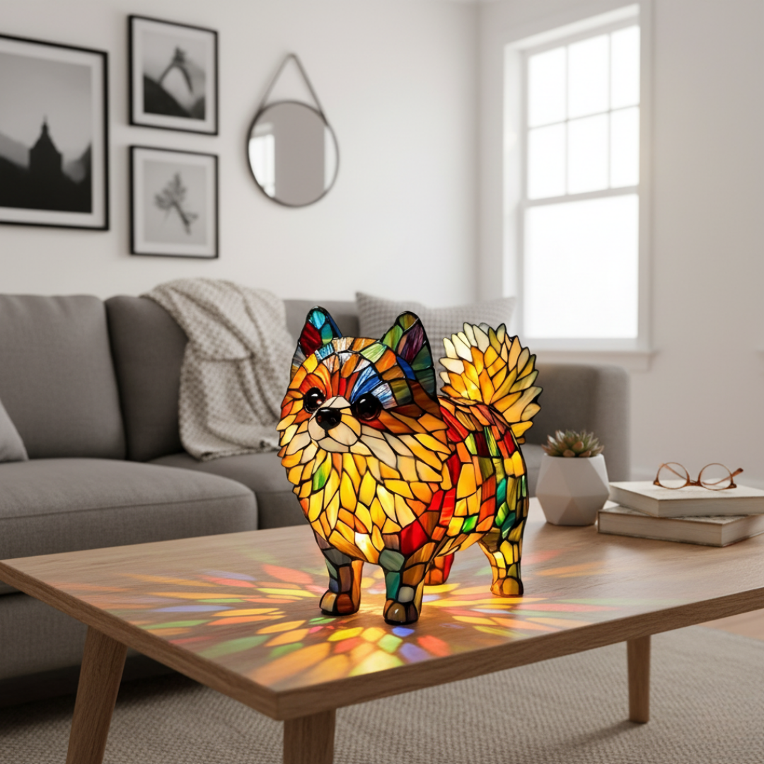 POMPEO | Lampada LED Volpino di Pomerania