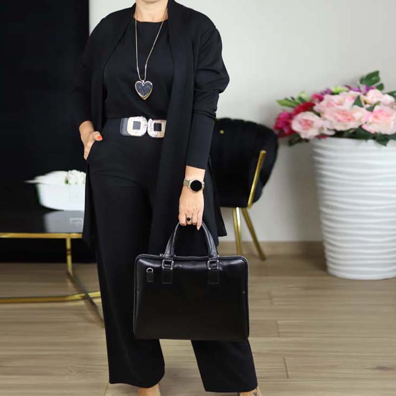 BEATRICE™ | Completo 3 Pezzi con Cardigan Lungo