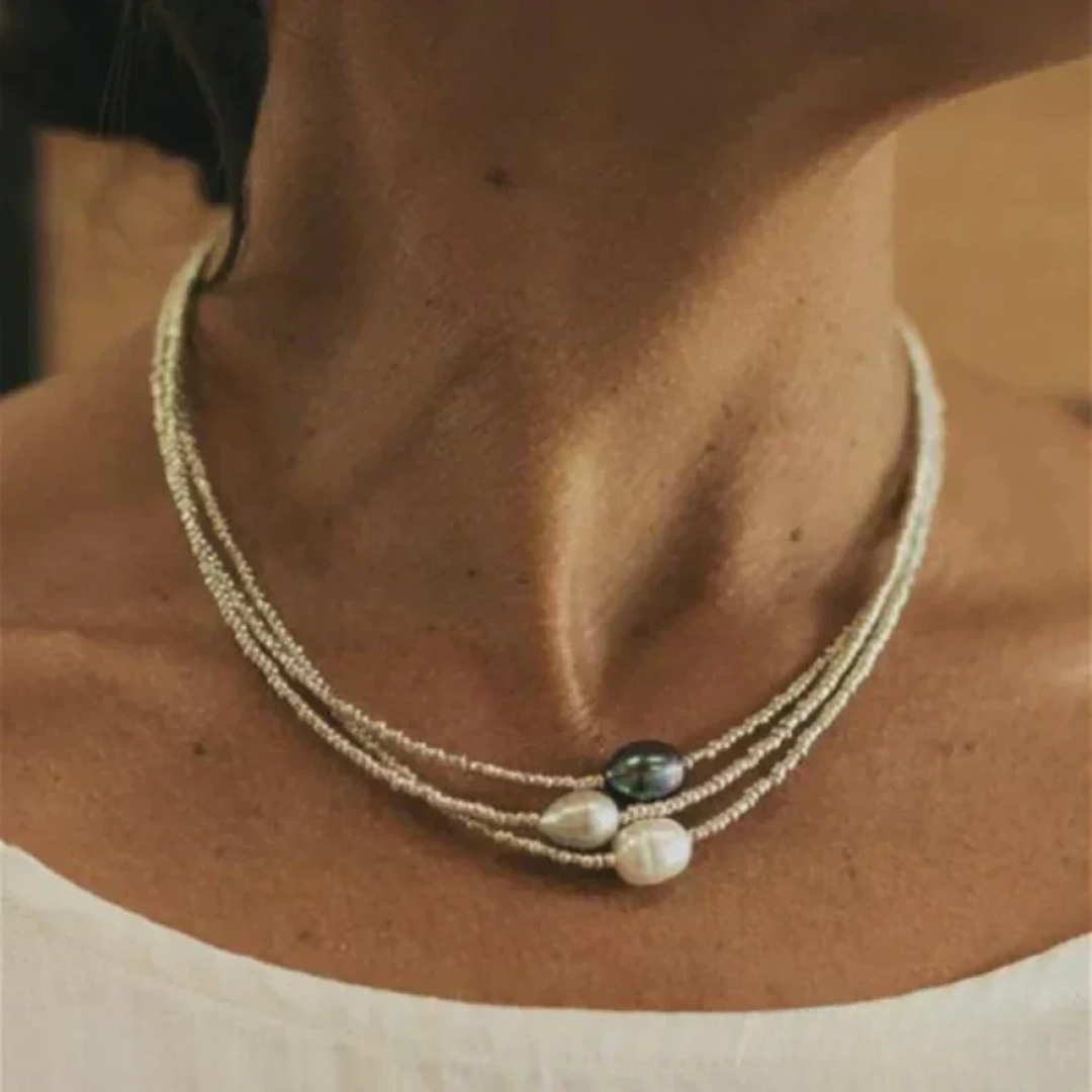 FERNANDA | Collana di Perle Stile Vintage