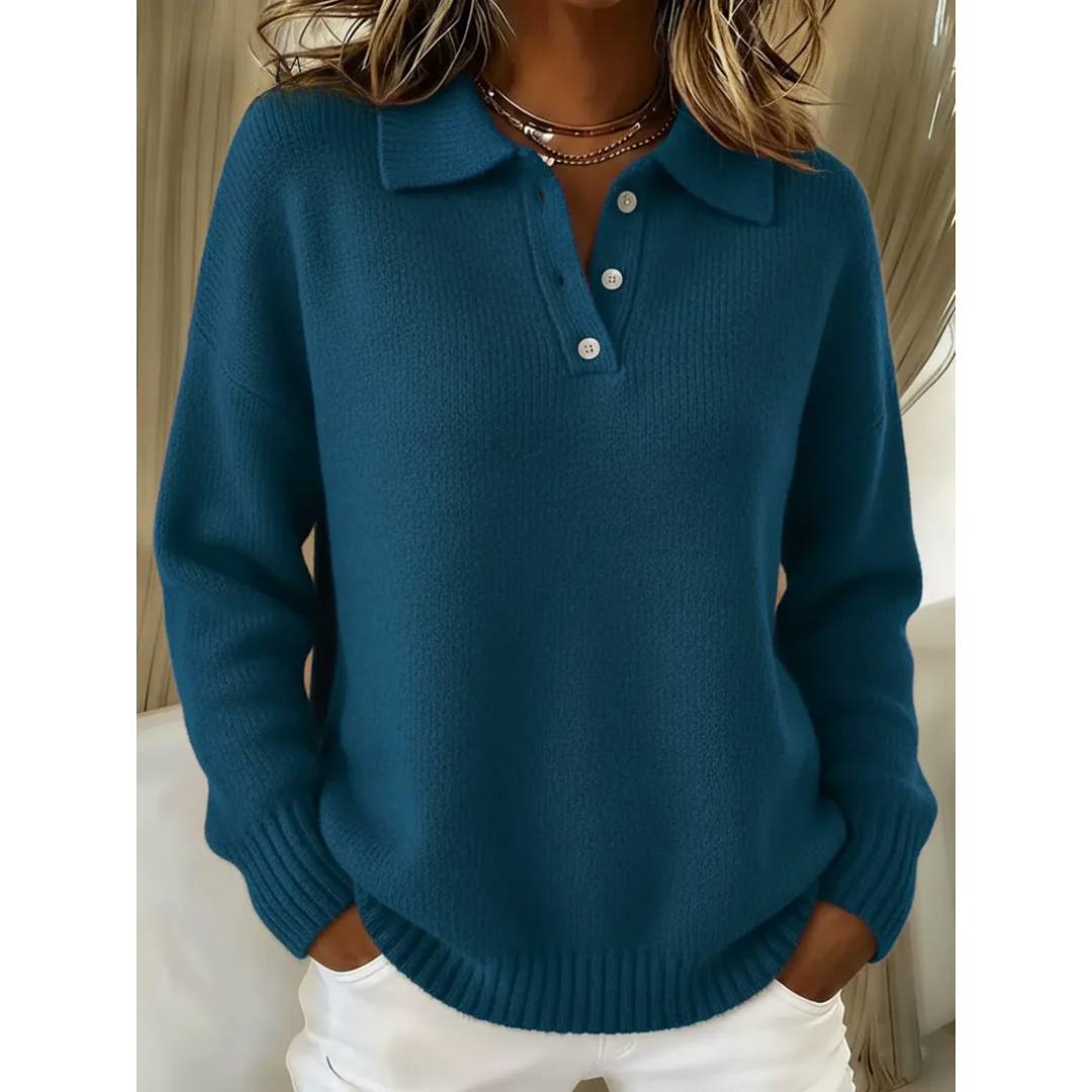 MARINELLA™ | Maglione Polo Morbido