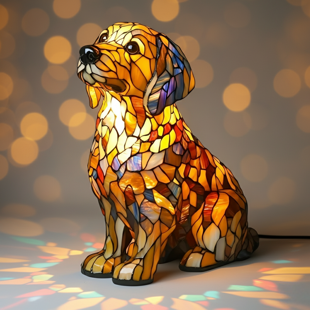 LILLA | Lampada LED Golden Retriever