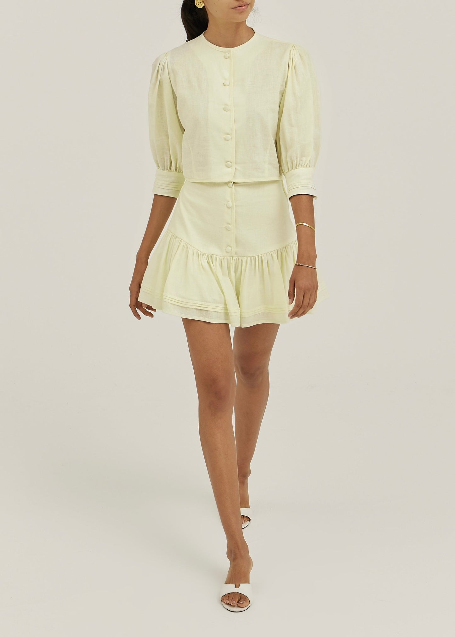 BLUSA LANEY™ | Limón Pastel