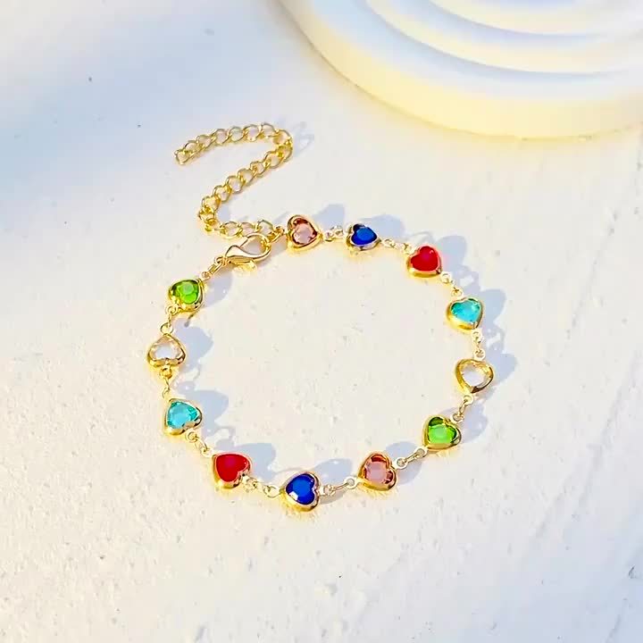 SEVERINA | Bracciale Unico a Forma di Cuore