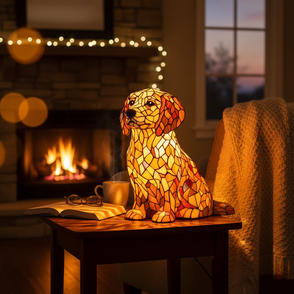 LILLA | Lampada LED Golden Retriever