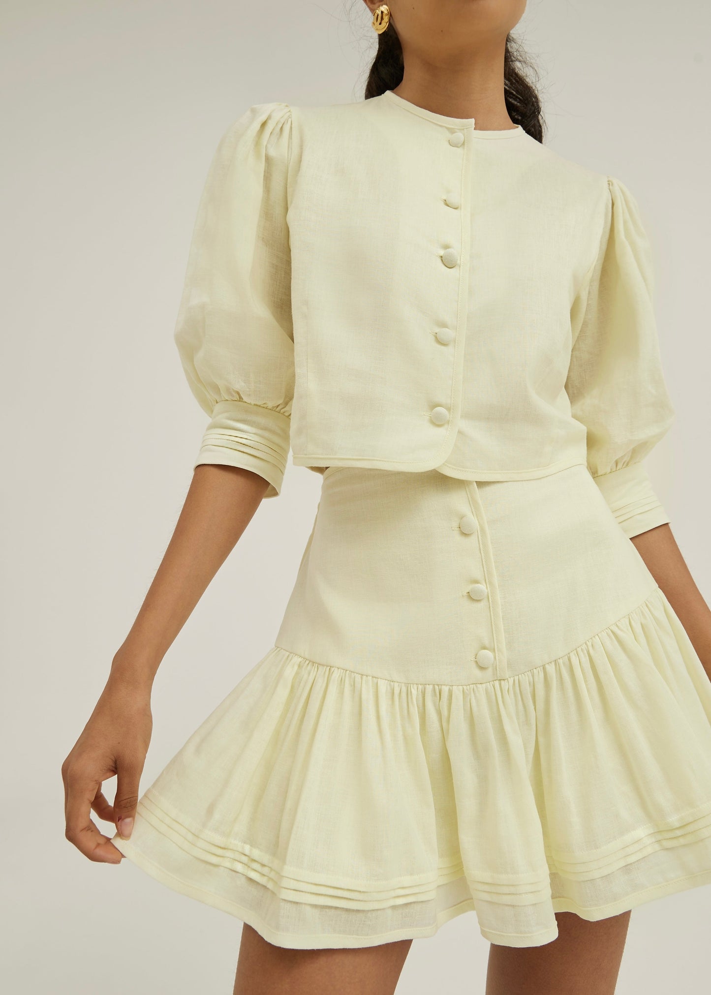 BLUSA LANEY™ | Limón Pastel
