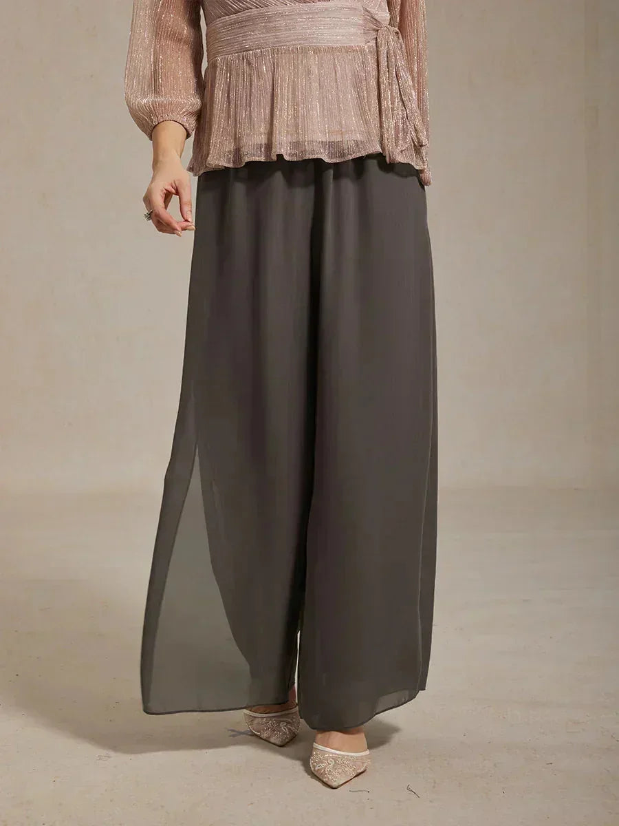 PANTALONI CARLA CHIFFON
