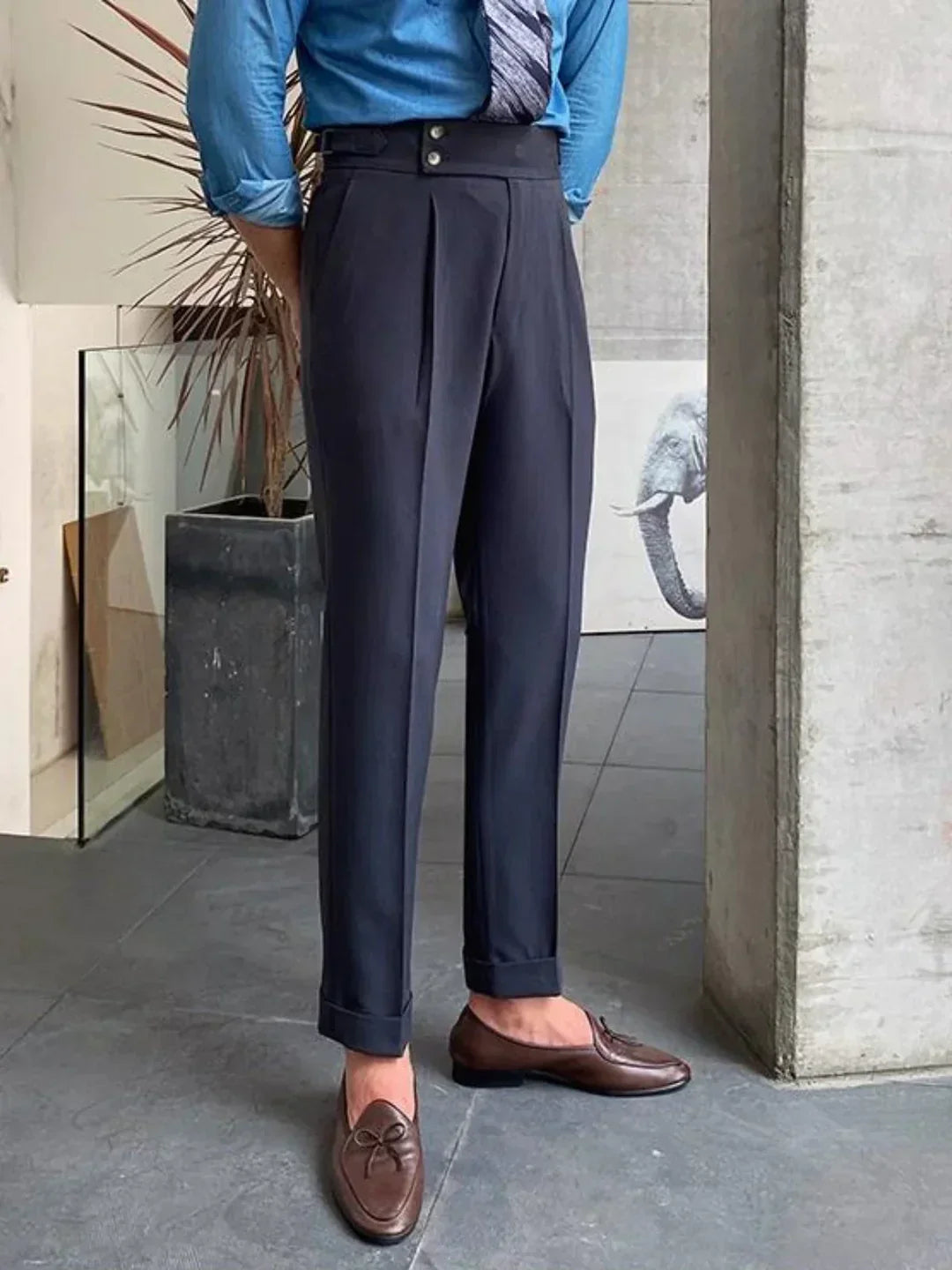 MORITZ™ | Pantaloni Sartoriali Vintage