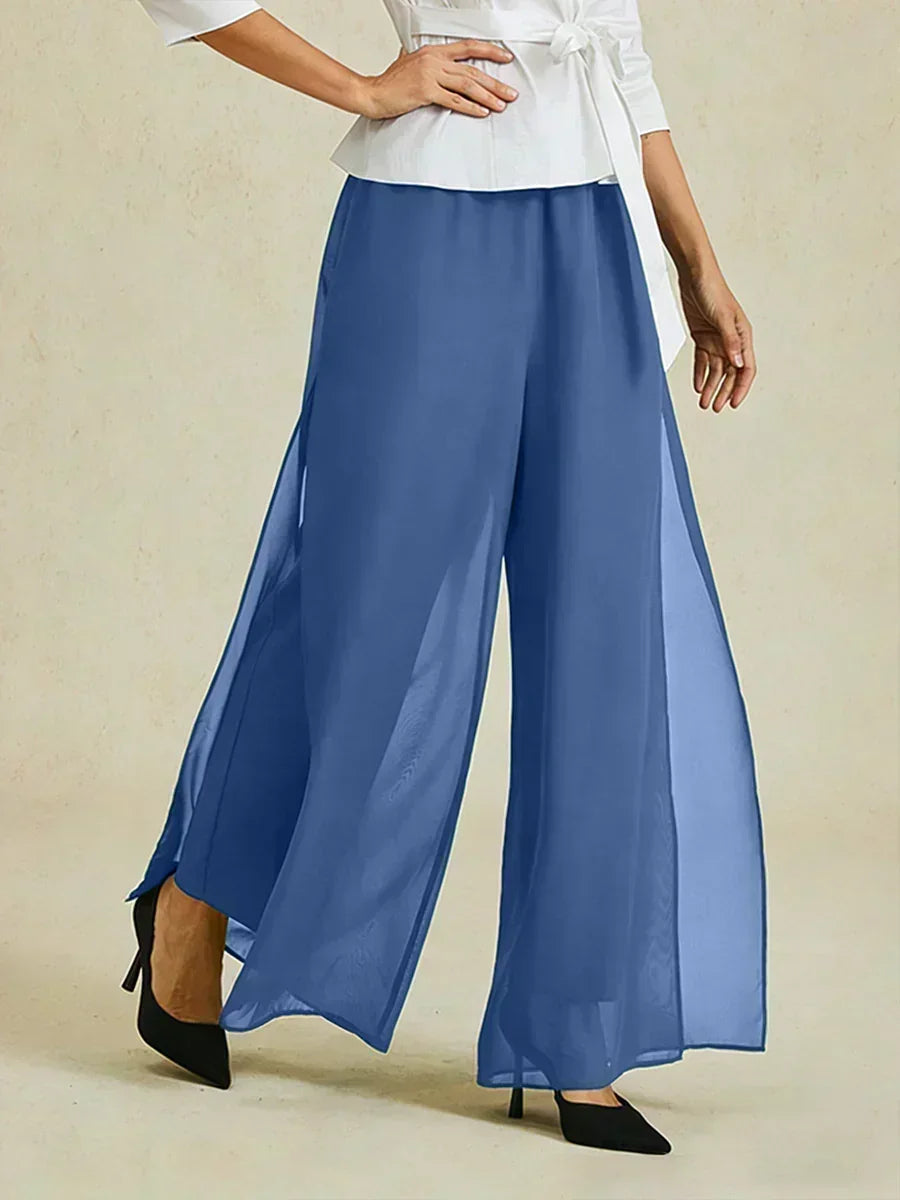 PANTALONI CARLA CHIFFON