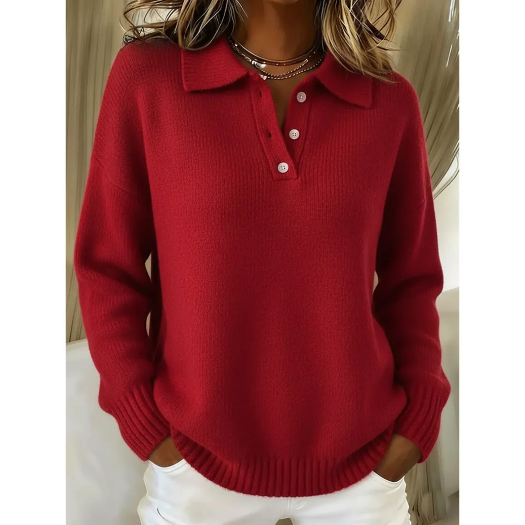 MARINELLA™ | Maglione Polo Morbido
