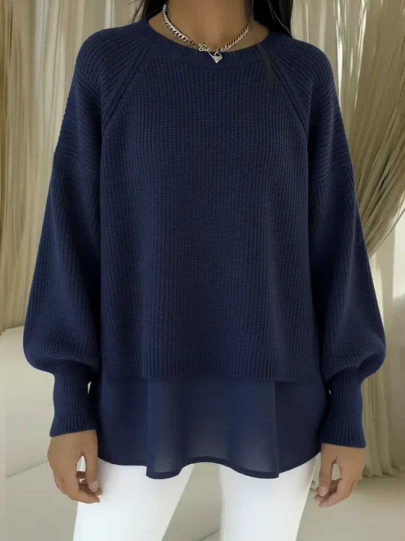 GRAZIA™ | Maglione Effetto Due Pezzi
