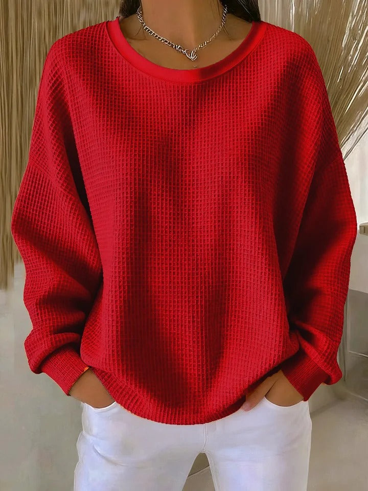 NUNZIA™ | Maglione in Rilievo Classico