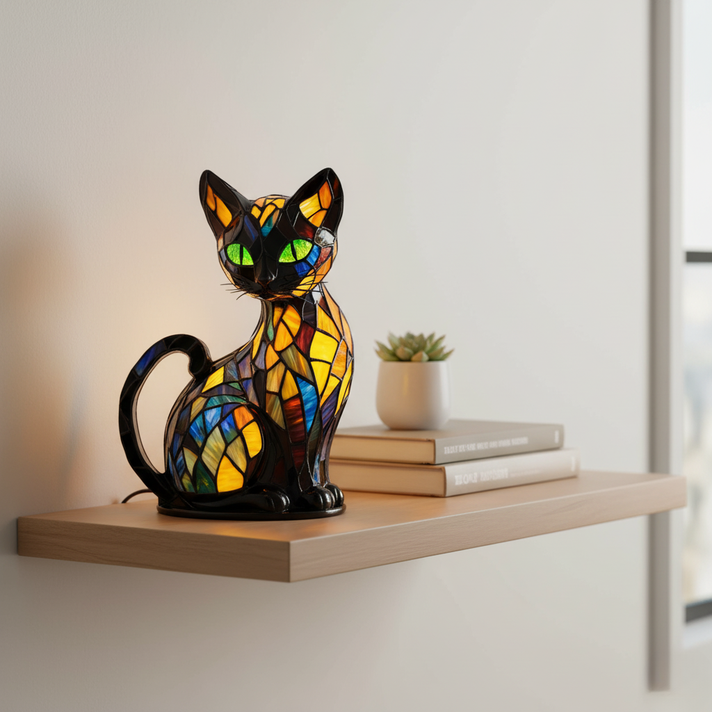 FELINA | Lampada LED a Forma di Gatto