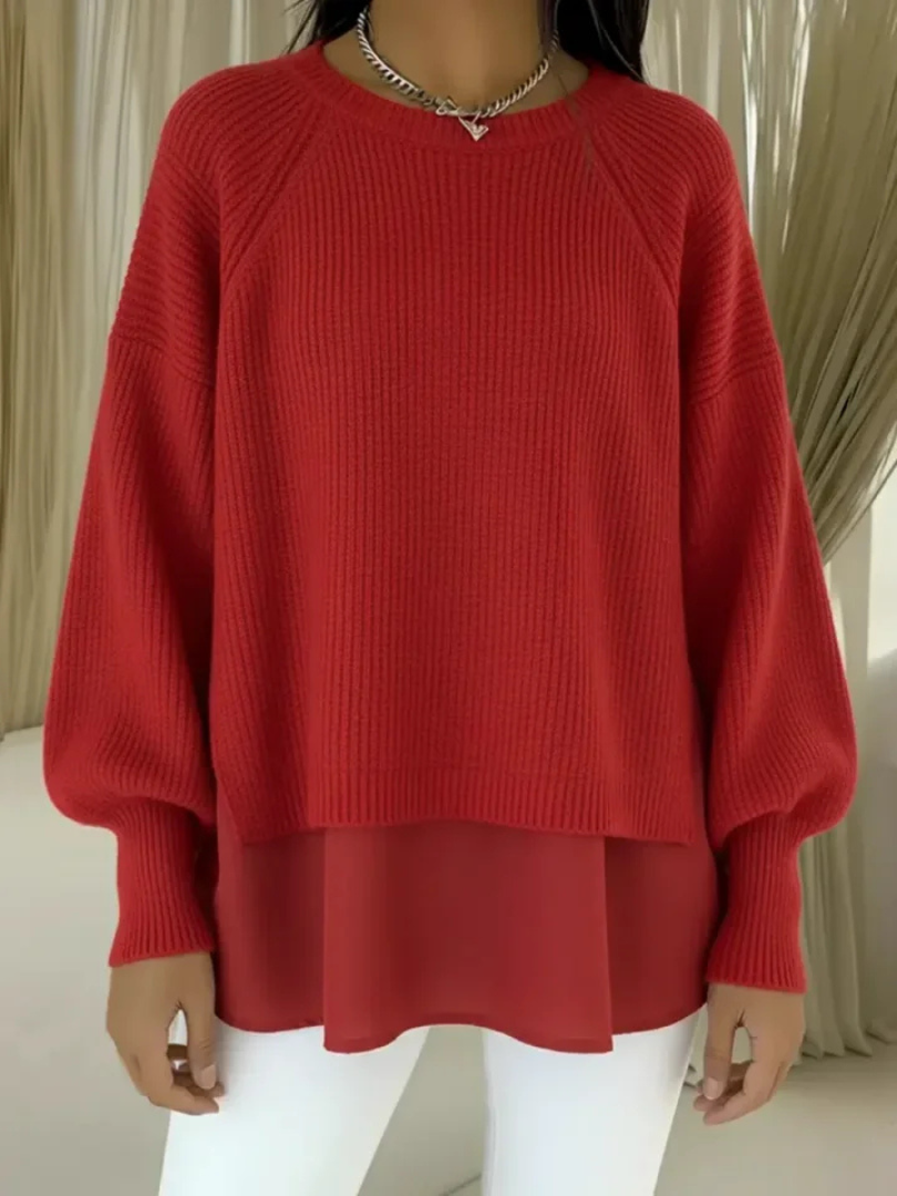 GRAZIA™ | Maglione Effetto Due Pezzi
