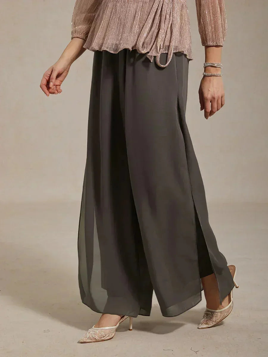 PANTALONI CARLA CHIFFON
