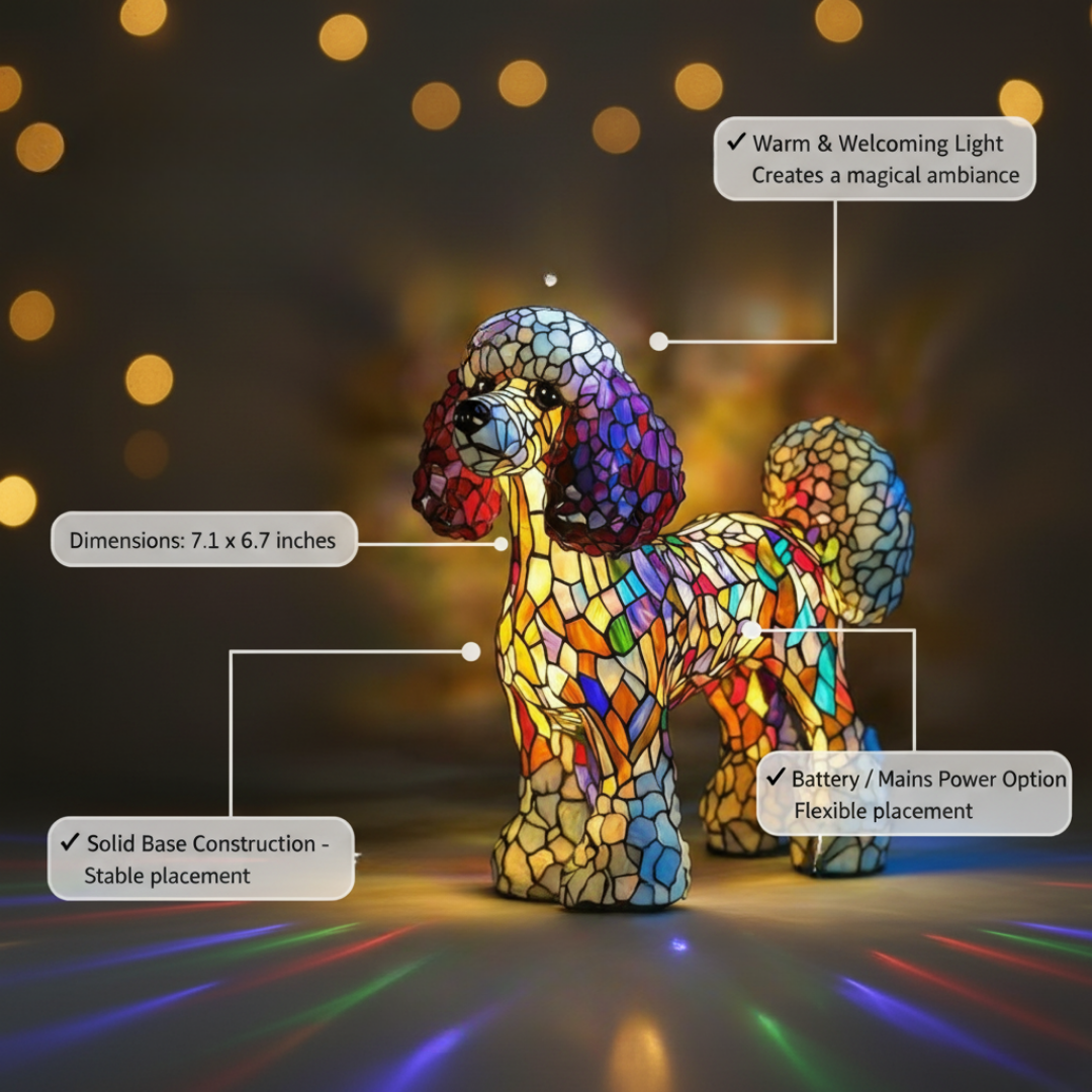 FIAMMA | Lampada LED Fiamma di Cristallo