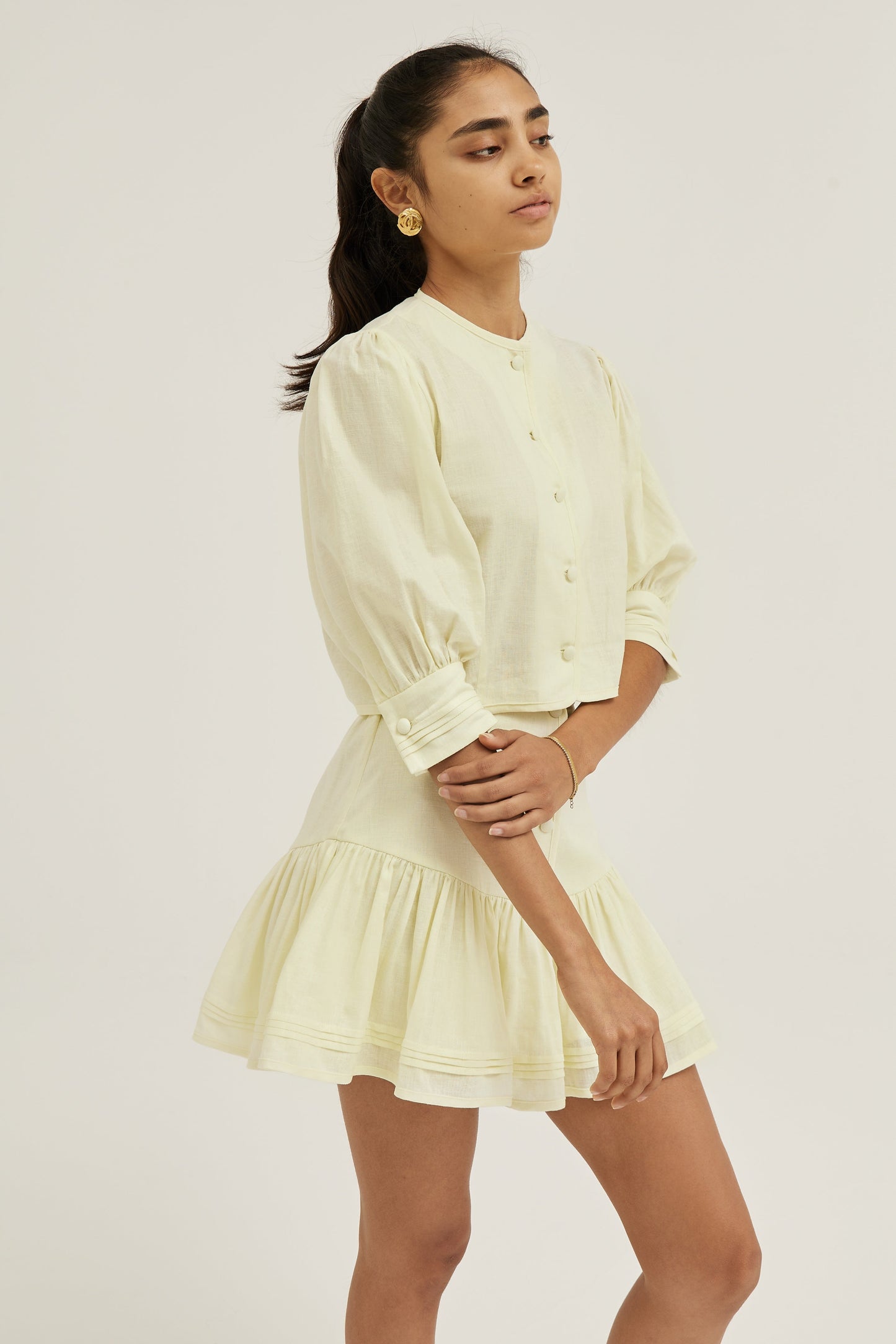 BLUSA LANEY™ | Limón Pastel