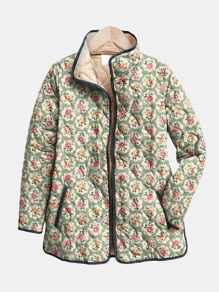 MELANIA™ | Giacca Trapuntata Arazzo Floreale